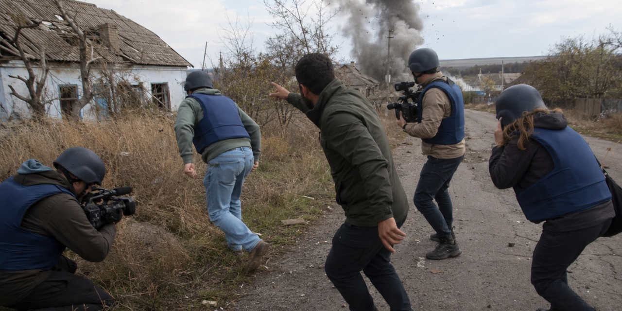 Portuguese War Correspondent’s Team Attacked in Limany Village
