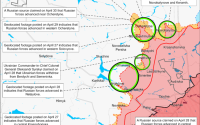 Russian Forces Shift Focus: Avdiivka Slows, Bakhmut Intensifies