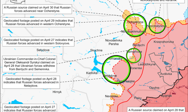 Russian Forces Shift Focus: Avdiivka Slows, Bakhmut Intensifies