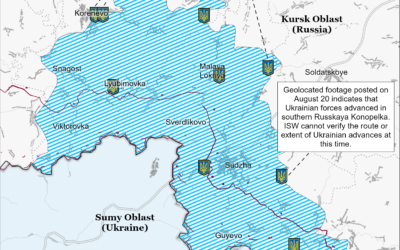 Ukrainian Forces Push Further into Kursk Oblast In Russia