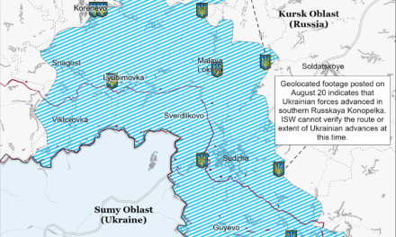 Ukrainian Forces Push Further into Kursk Oblast In Russia