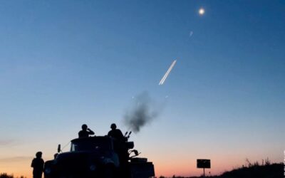 Ukrainian Air Defense Takes Down Russian Missile and Drones