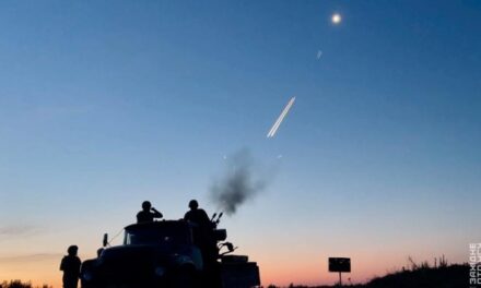Ukrainian Air Defense Takes Down Russian Missile and Drones