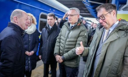 Scholz in Ukraine for the first time in two and a half years