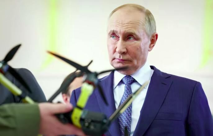 Putin announces plans to increase Russian drone production in 2024 by almost 10 times – photos