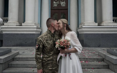 Ukraine launches online marriages to unite couples separated by war