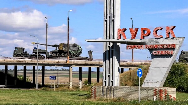 Russian forces Kursk region