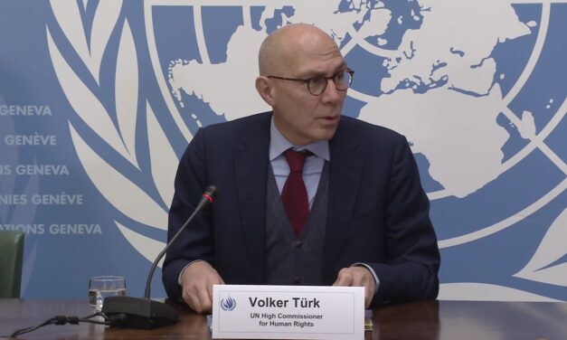 Volker Türk: Only a Human-Rights-Based Peace Can End the War