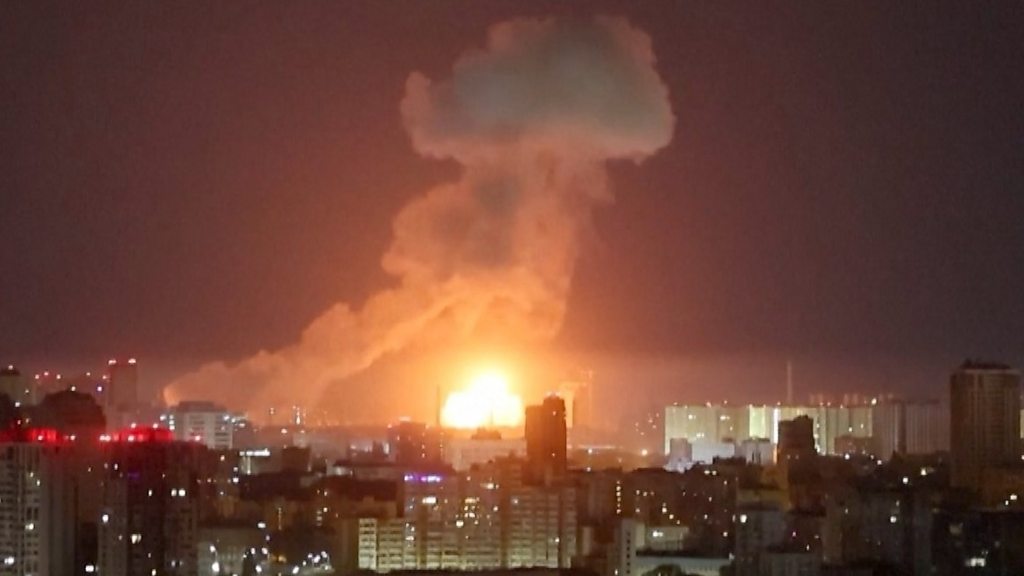 Kyiv endures war’s largest 500-weapon strike amid US peace push