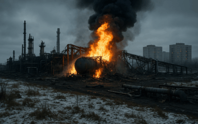 Russia strikes Ukraine gas supplies before 2025 winter