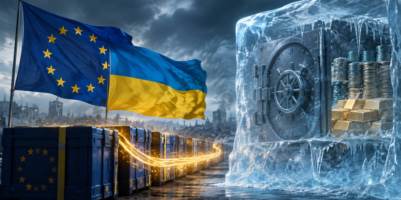 EU Backs €90 Billion Ukraine Loan as Russian Assets Stay Frozen