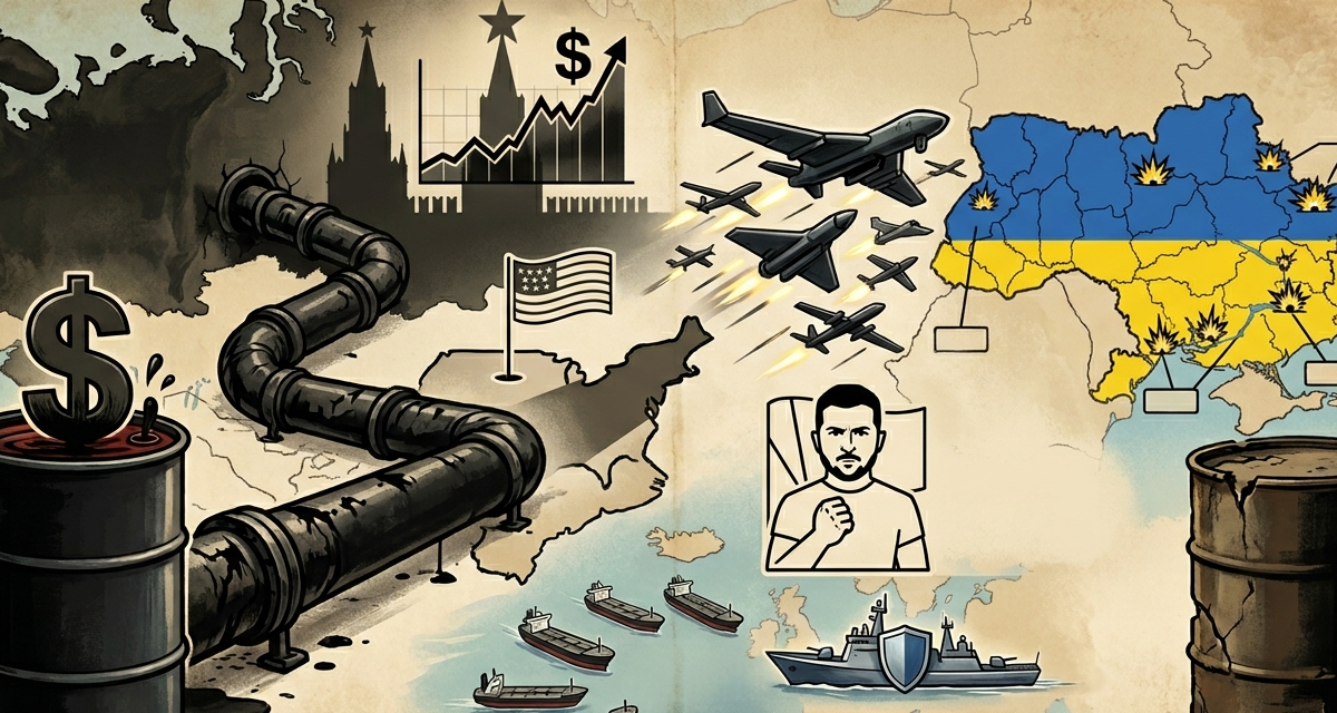 Escalation in Ukraine: Russia’s Oil Revenue Fuels Military Offensives
