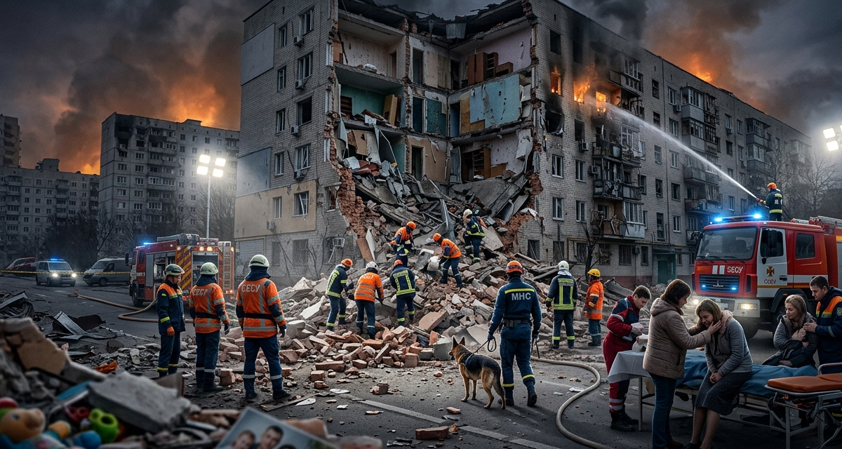 Humanitarian Crisis Persists as Ukraine Faces Renewed Attacks