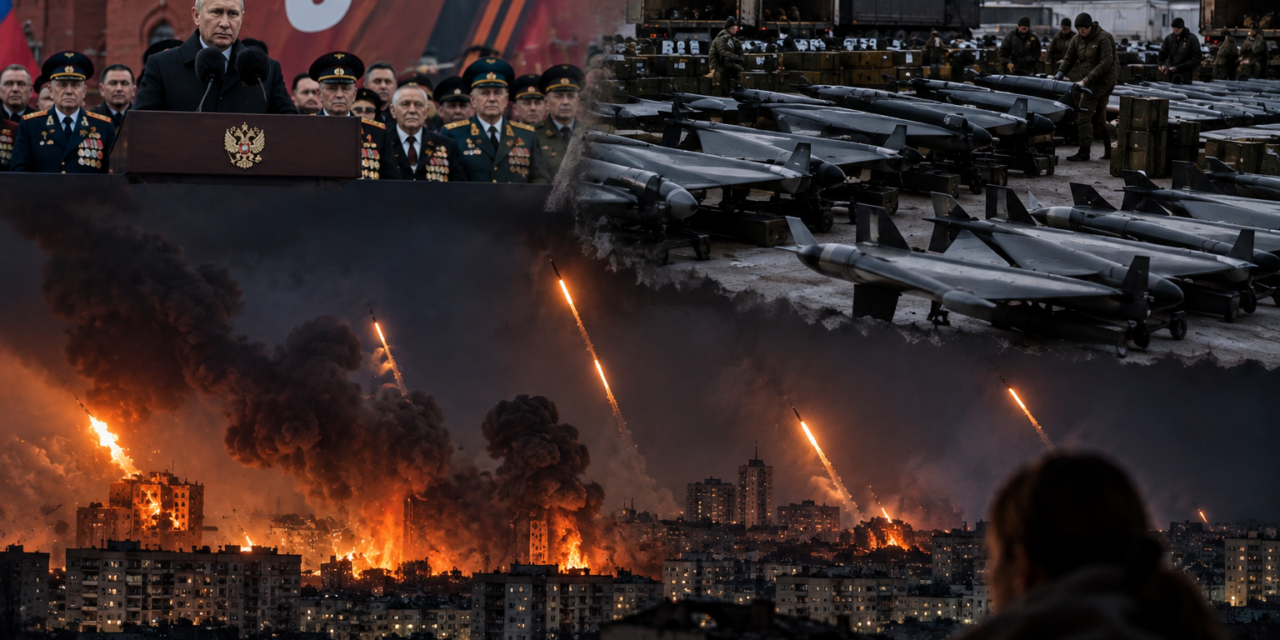 Russia’s Ceasefire Masks Massive Drone and Missile Assault on Ukraine