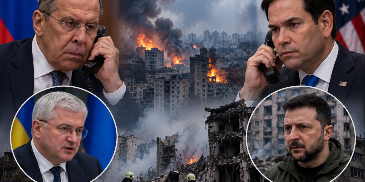 Russia Escalates Kyiv Strikes Amid Rising Tensions with the U.S.