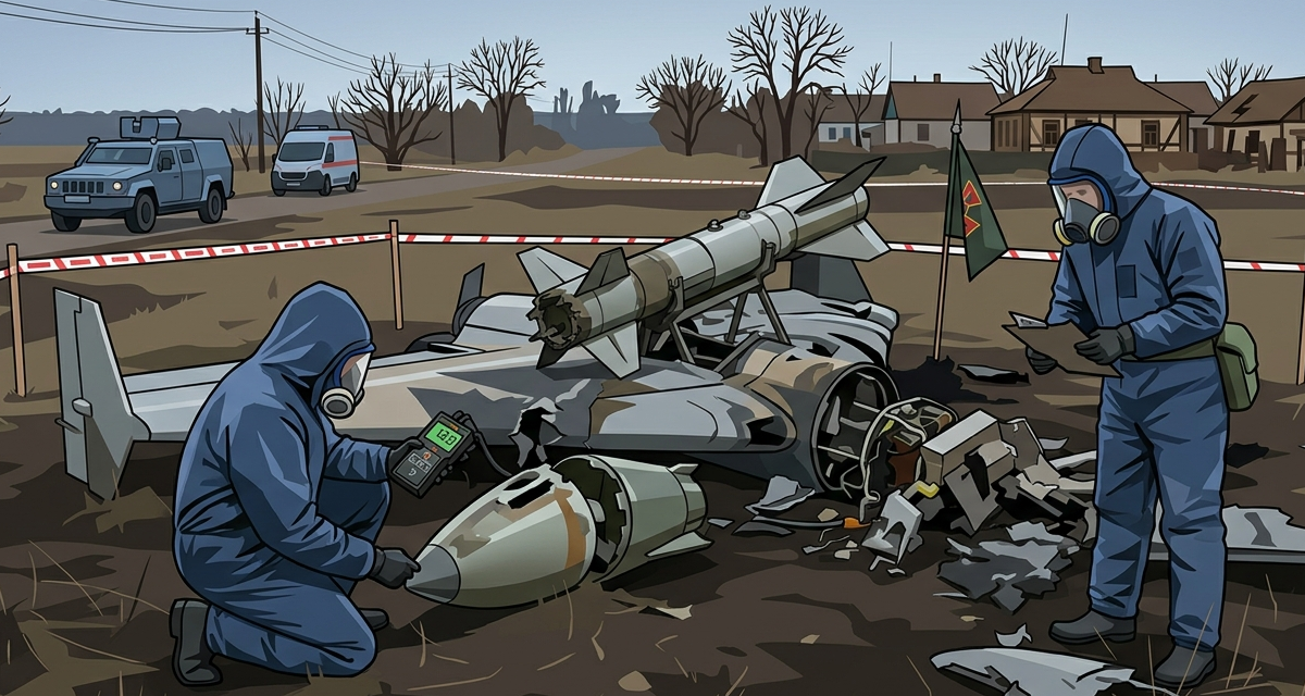 Radiation Risks: Depleted Uranium in Modified Russian Drones