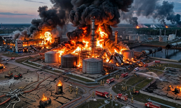 Drone Strikes on Russian Oil Refineries Intensify Amid Ukraine’s Strategic Push