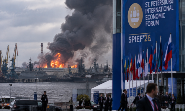Ukraine Strikes Near St Petersburg Amid Major Economic Forum