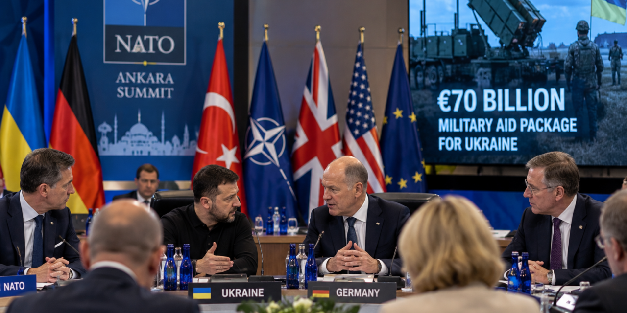NATO Considers €70 Billion Military Funding for Ukraine Amid Tensions