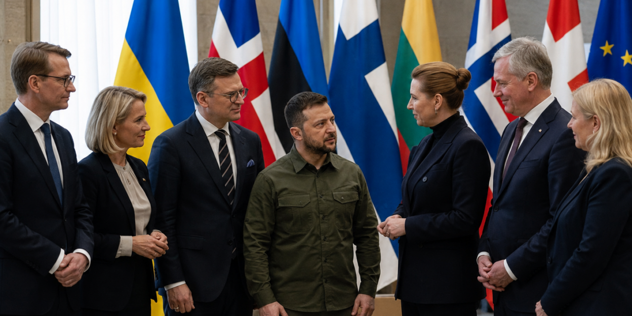 Nordic-Baltic States Pledge Unwavering Support for Ukraine’s Future