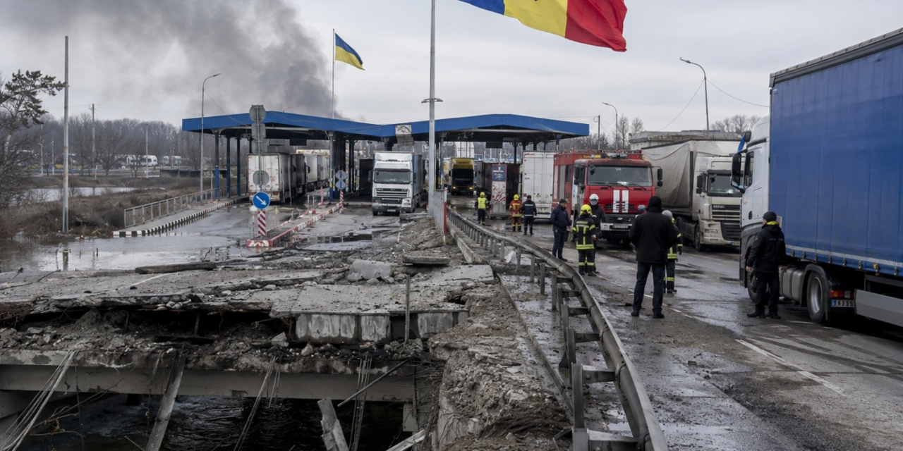 Russia Intensifies Strikes on Ukraine-Moldova Border Amid Tensions