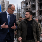 Chancellor Merz Visits Kyiv Amid Intensified Russian Assaults