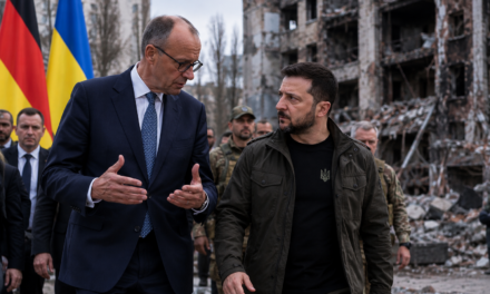 Chancellor Merz Visits Kyiv Amid Intensified Russian Assaults