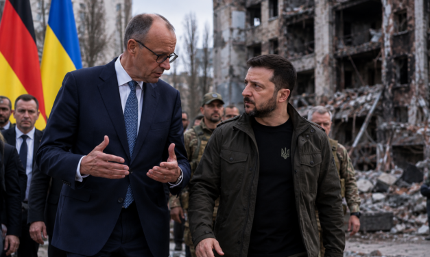 Chancellor Merz Visits Kyiv Amid Intensified Russian Assaults