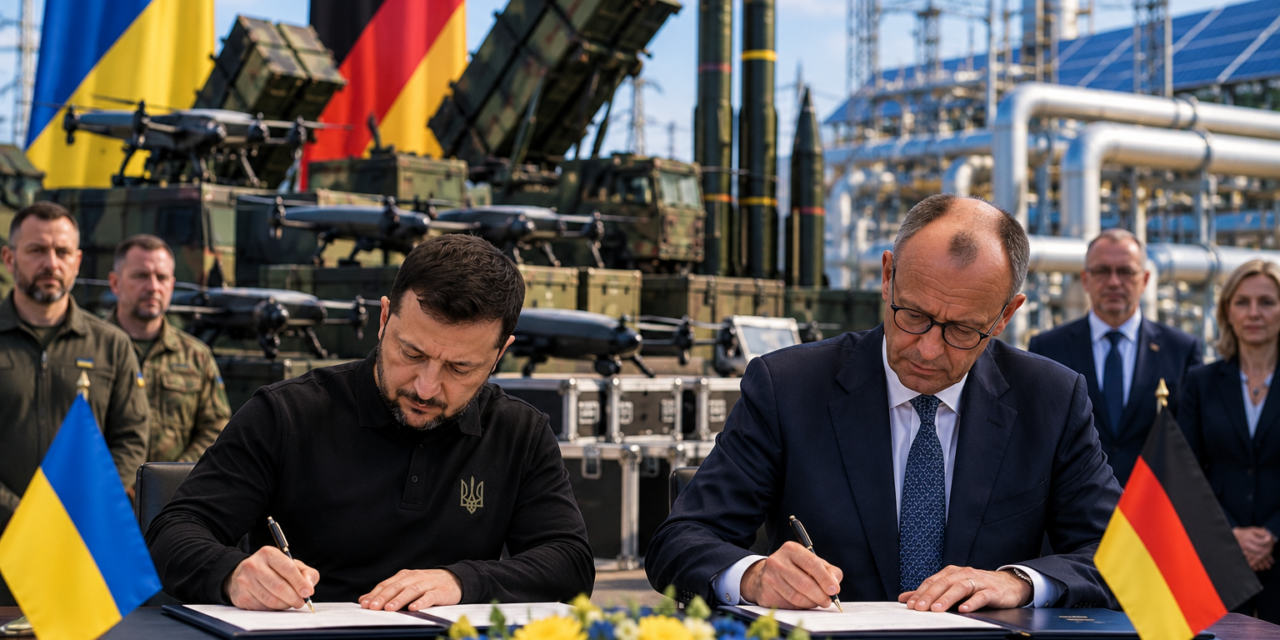 Ukraine and Germany Forge €8.5 Billion Defense and Energy Pact